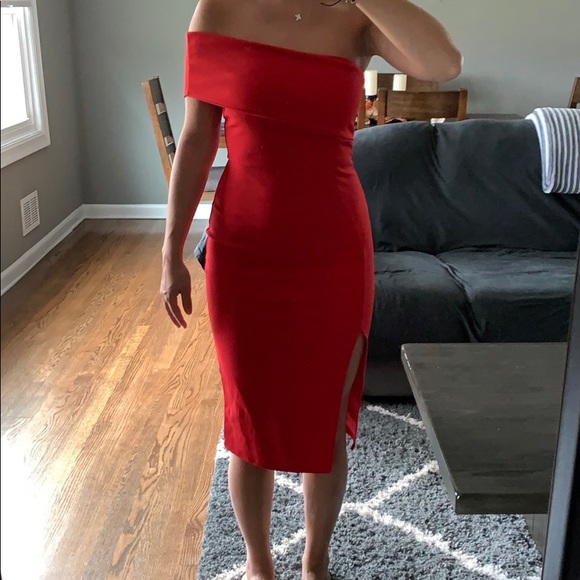 Missguided Dresses & Skirts - Missguided Red Dress NEW WITH TAGS Missguided Dresses & Skirts - Missguided Red Dress NEW WITH TAGS
